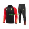 AS Roma Tränings Sweatshirtställ Svart 2023/24 AS Roma Tränings Sweatshirtställ Svart 2023/24